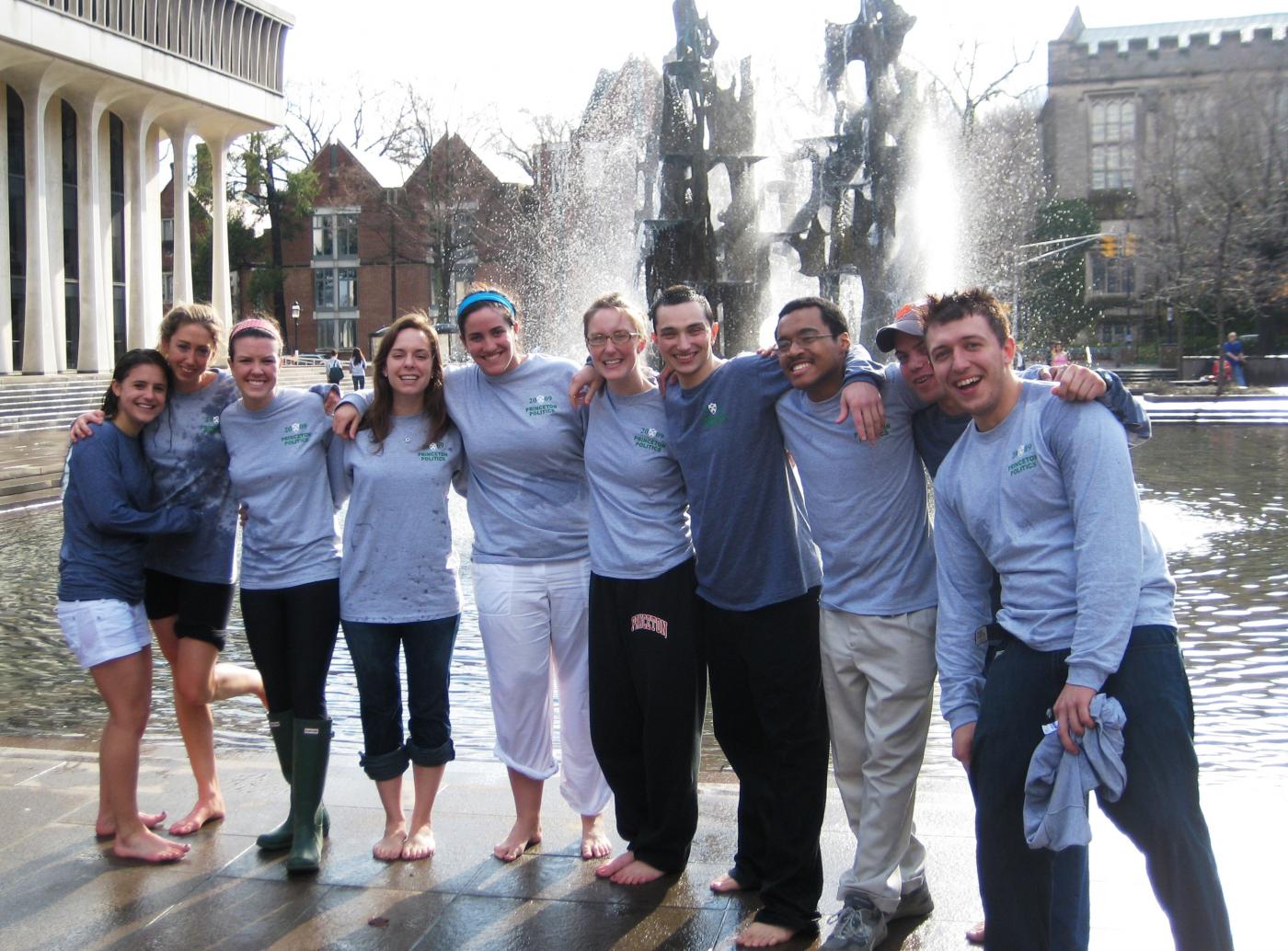 Photo of students from the undergraduate Class of 2009