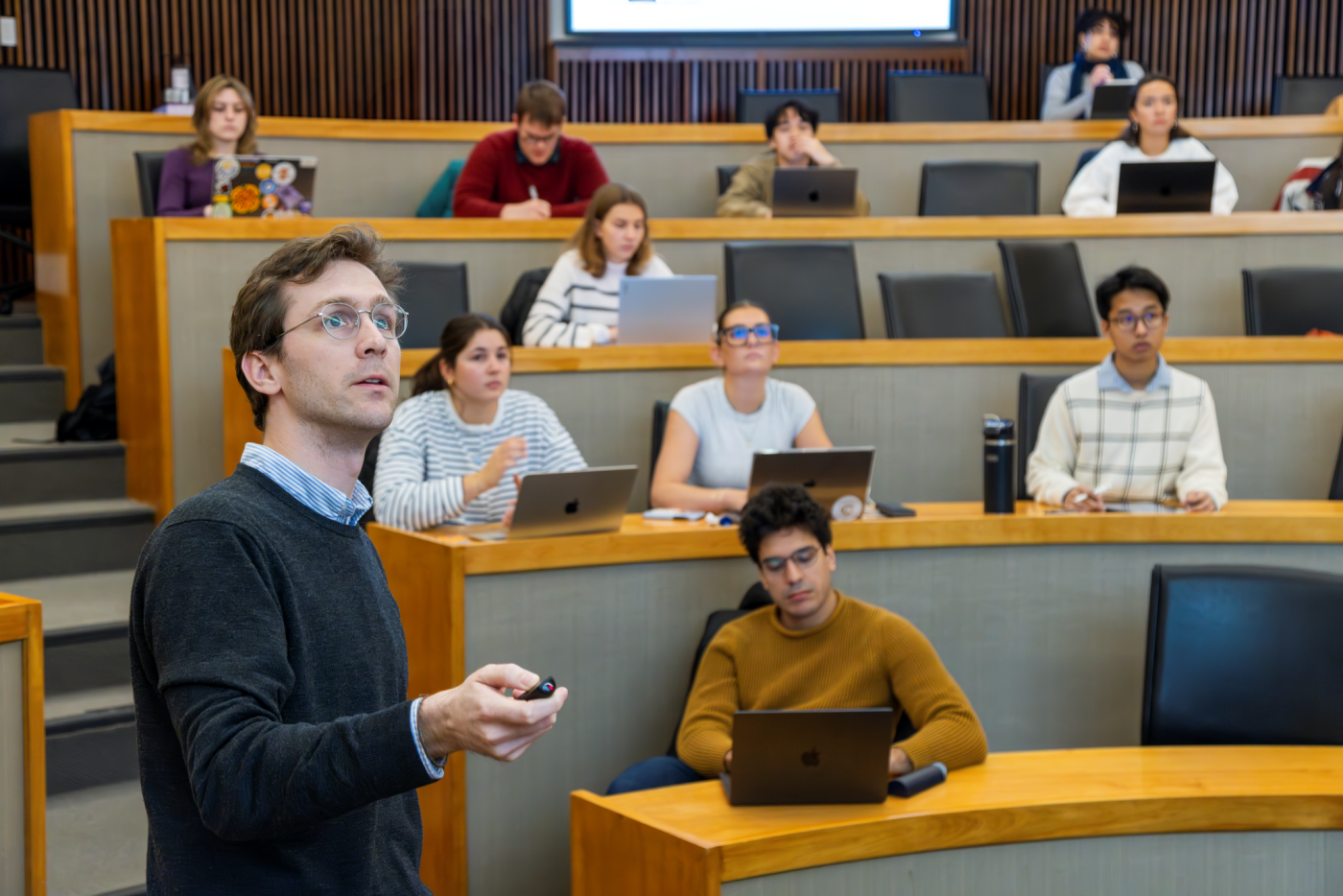 Nick Kuipers in lecture