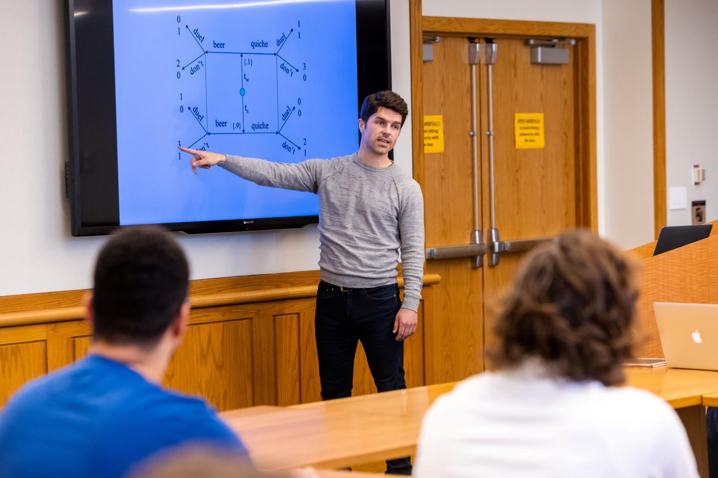 Gleason Judd teaching