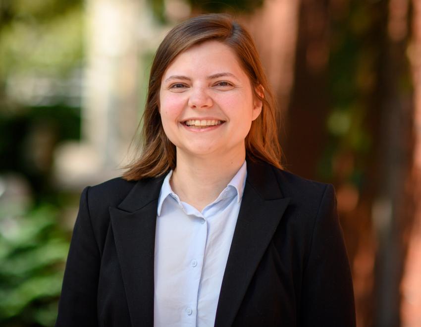 Woman in suit
