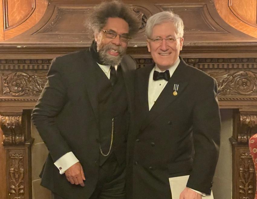 Robert George and Cornel West